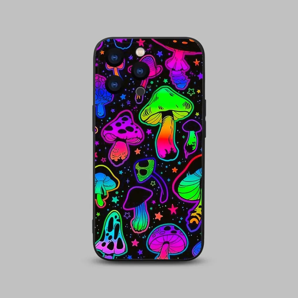 Psychedelic Trippy Mushrooms Aliens Hülle Für IPhone SE 11 12