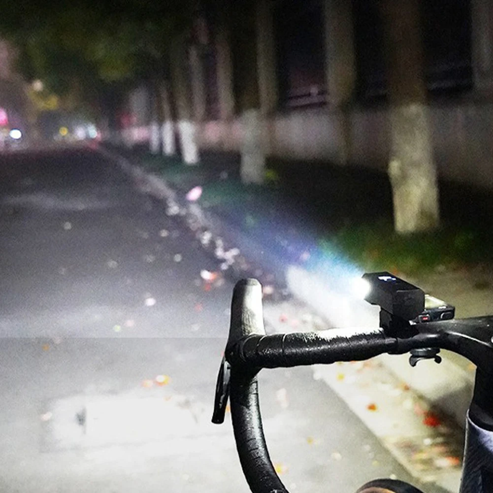4000Lumen Bicycle Light 3000mAh Bike Headlight Automatic Sensor Bike Flashlight Rechargeable Bike Safety Lamp for Night Riding