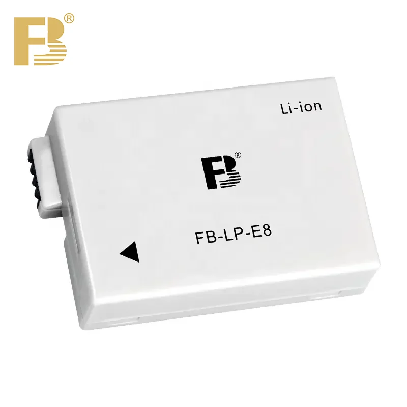 Fb Lp-E8 Batteria Per Fotocamera 830Mah Caricabatterie Per Fotocamera Canon Slr Eos 550D Eos 600D Eos 650 Eos 700D X5 X4 X6 X7 X4 X5 X6I X7I T5I