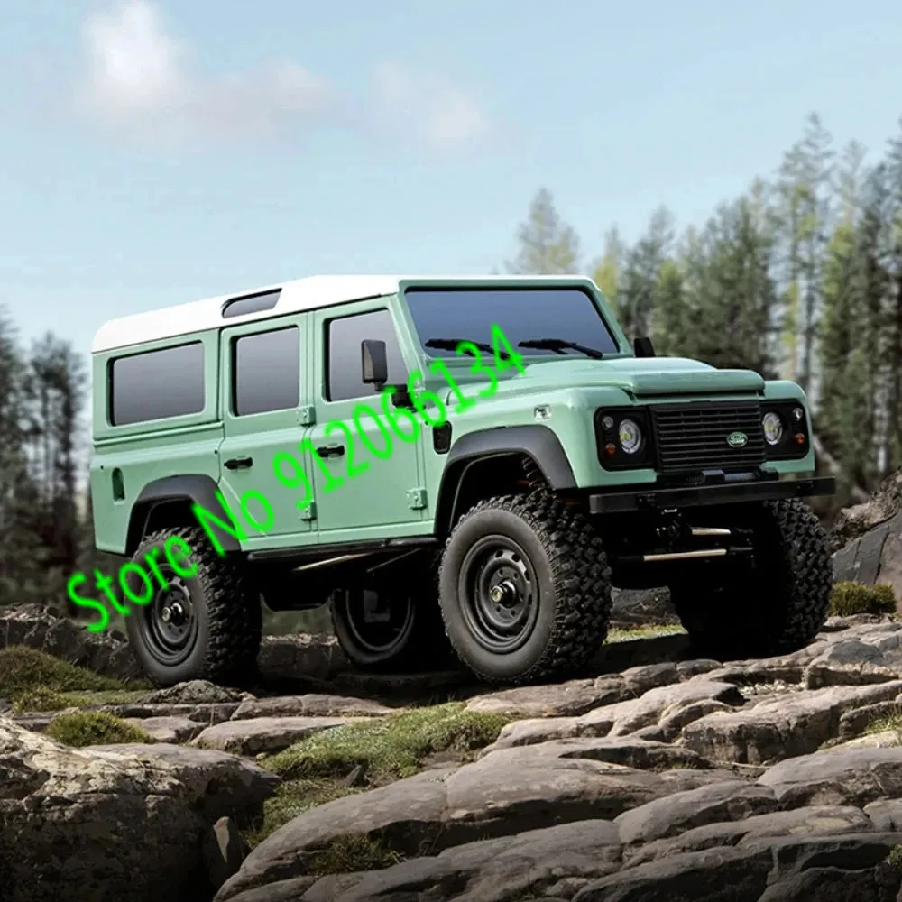 Professional Modification 1/18 4WD Climbing RC Car 2.4G 4CH Linkage Lights Metal Remote Control Racing Off-Road Truck Vehicle 3