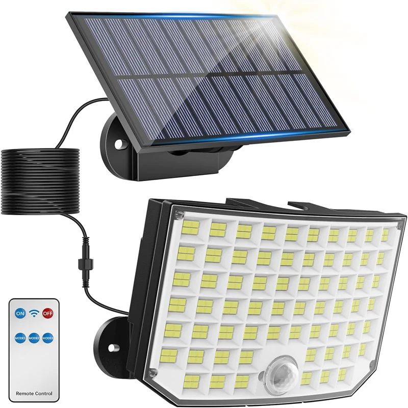 256 LED Solar Powered Motion Sensor Outdoor Lights