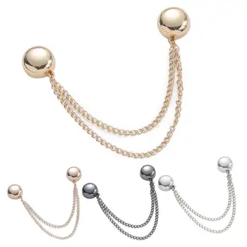 Magnetic Clothes Clips Scarf Buckle Wrist Tie Snap Clothing Accessories Multi-Function Magnetic Clips For Women's Clothes Hijab 1