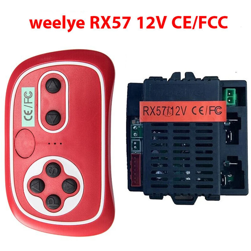

Weelye RX57 6V 12V Receiver CE/FCC Kids Electric Car 2.4G Transmitter High Quality Receiver Car Parts