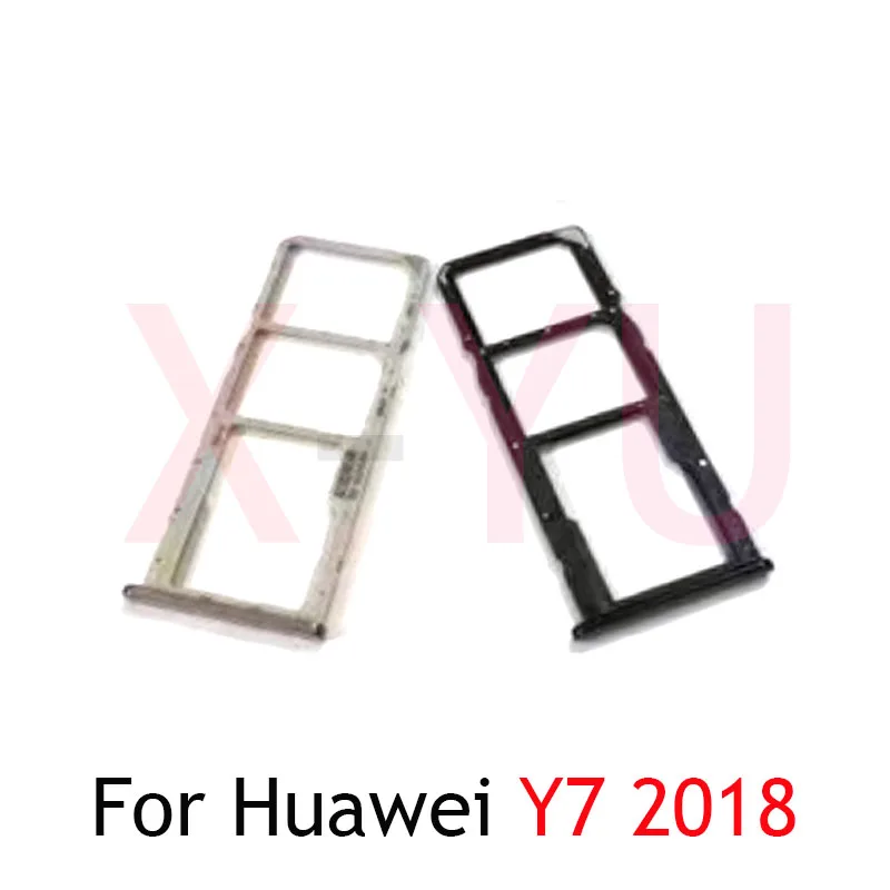 

10 шт., лоток для SIM-карты Huawei Y7 2018