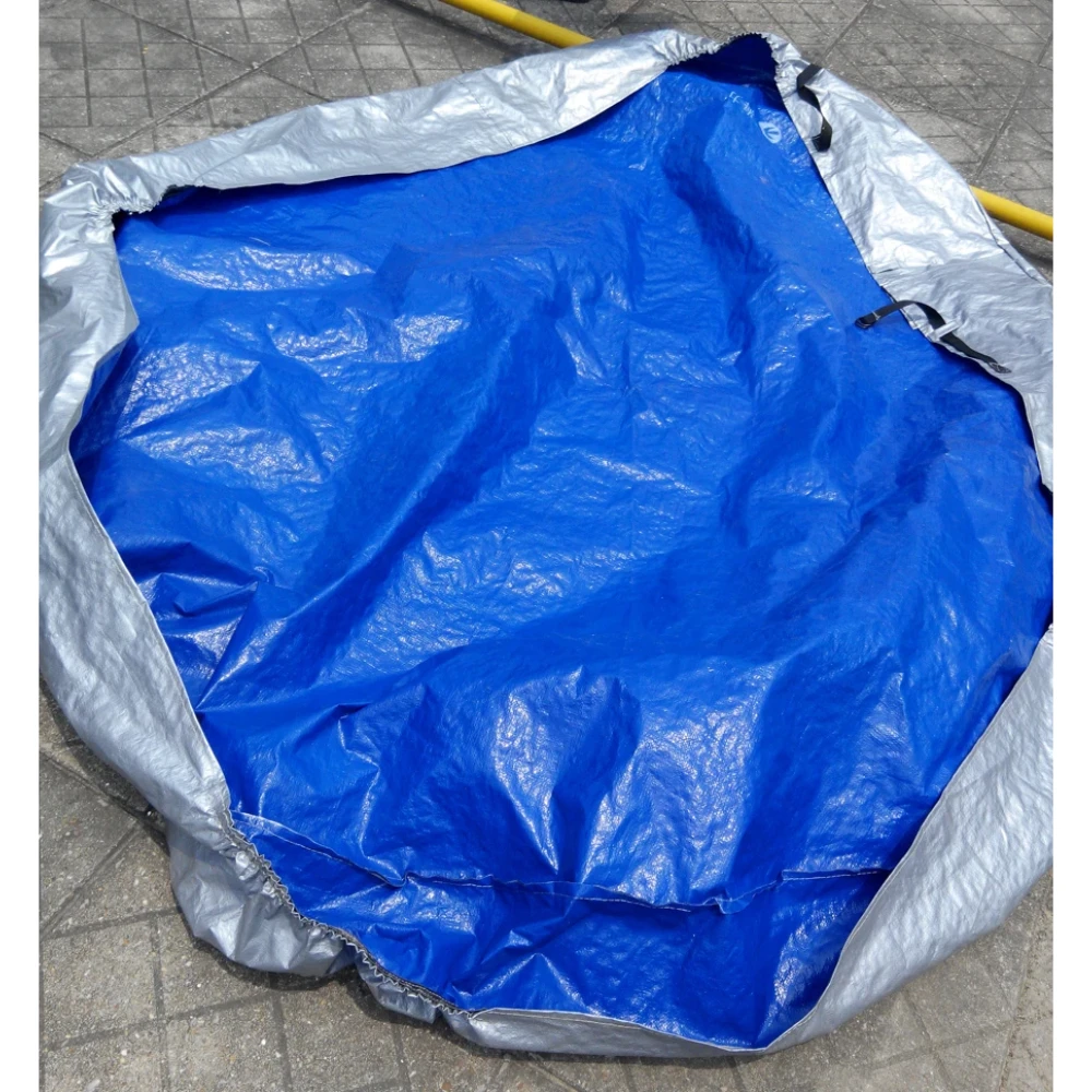 spa bag for keeping warm in winter, size 213cmx213cnx90cm, hot tub bag and spa sun shield can be customzed any shape and size