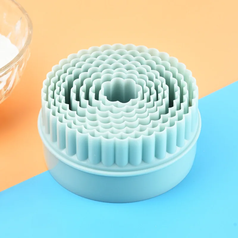 Cookie Cutter Round Double-sided 8pcs For Kitchen