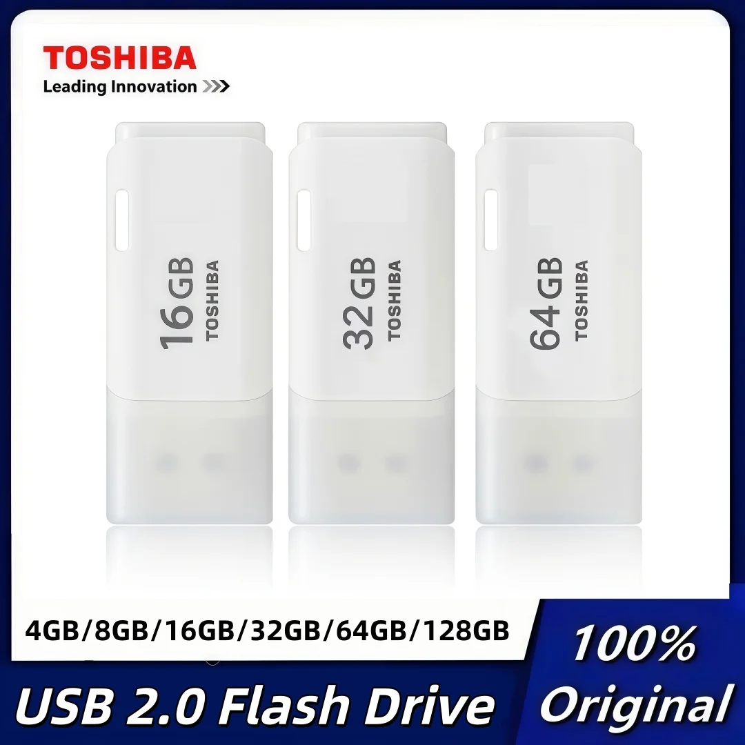 오리지널 도시바 U 디스크 4GB 8GB 16GB 32GB 64GB 128GB USB..