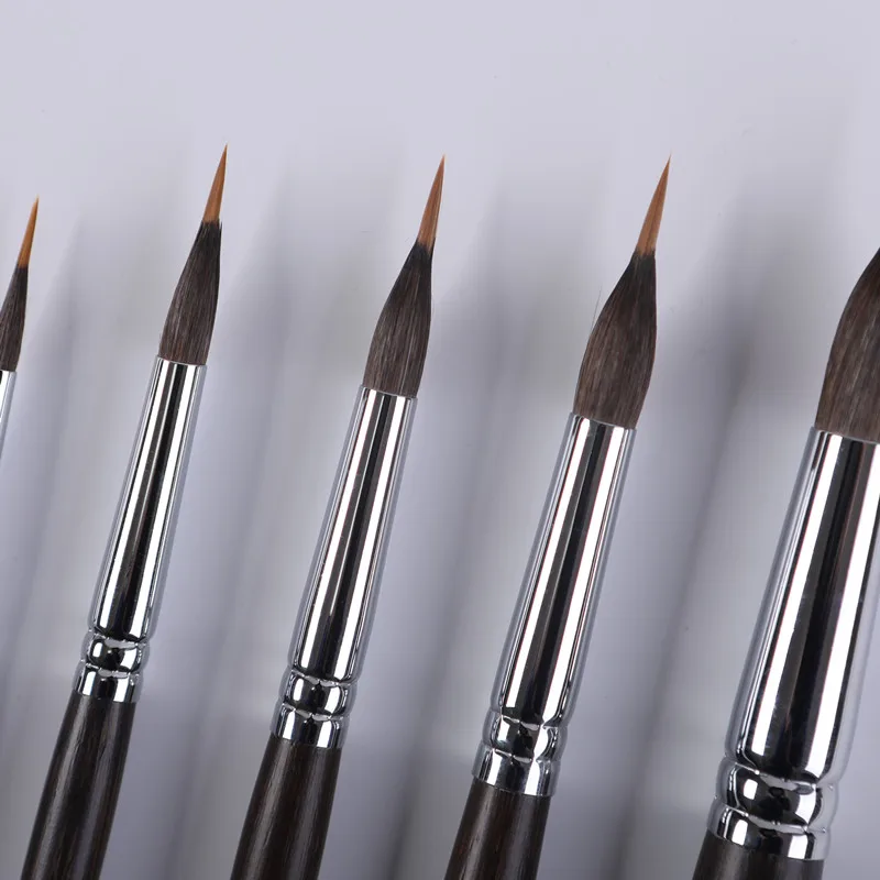 Artsecret 2108 Two Layer Liner Art Acrylic Paints Brush Squirrel Hair Mix Nylon Carbonized Drawing Pen For Details 3