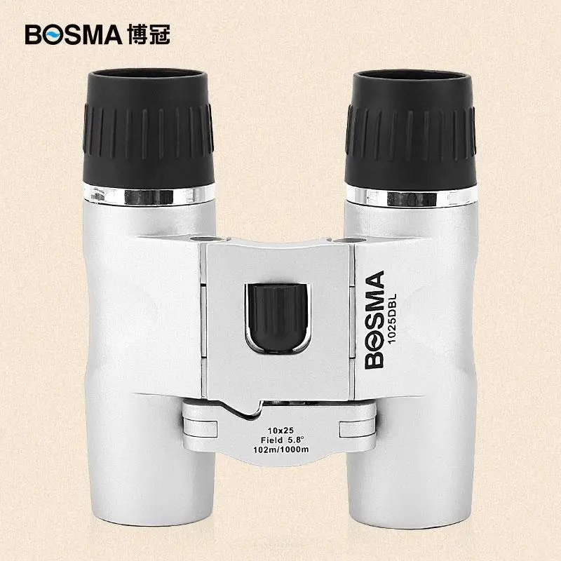 Telescopio Binoculare Surf 10X25 Perfetto Per I Tornei Di Palline Da Concerto Per Bambini, Studenti E Donne