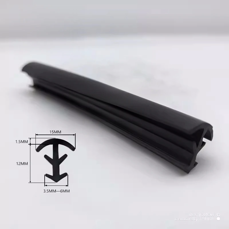 ZLMC 32Ft Universal B-Shape Car Weather Stripping - Self Adhesive Rubber Seal For Door & Window Noise
