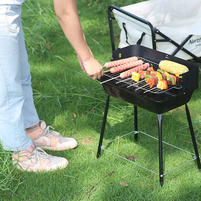 Commercial Portable Outdoor Charcoal BBQ Grills Backyard Party