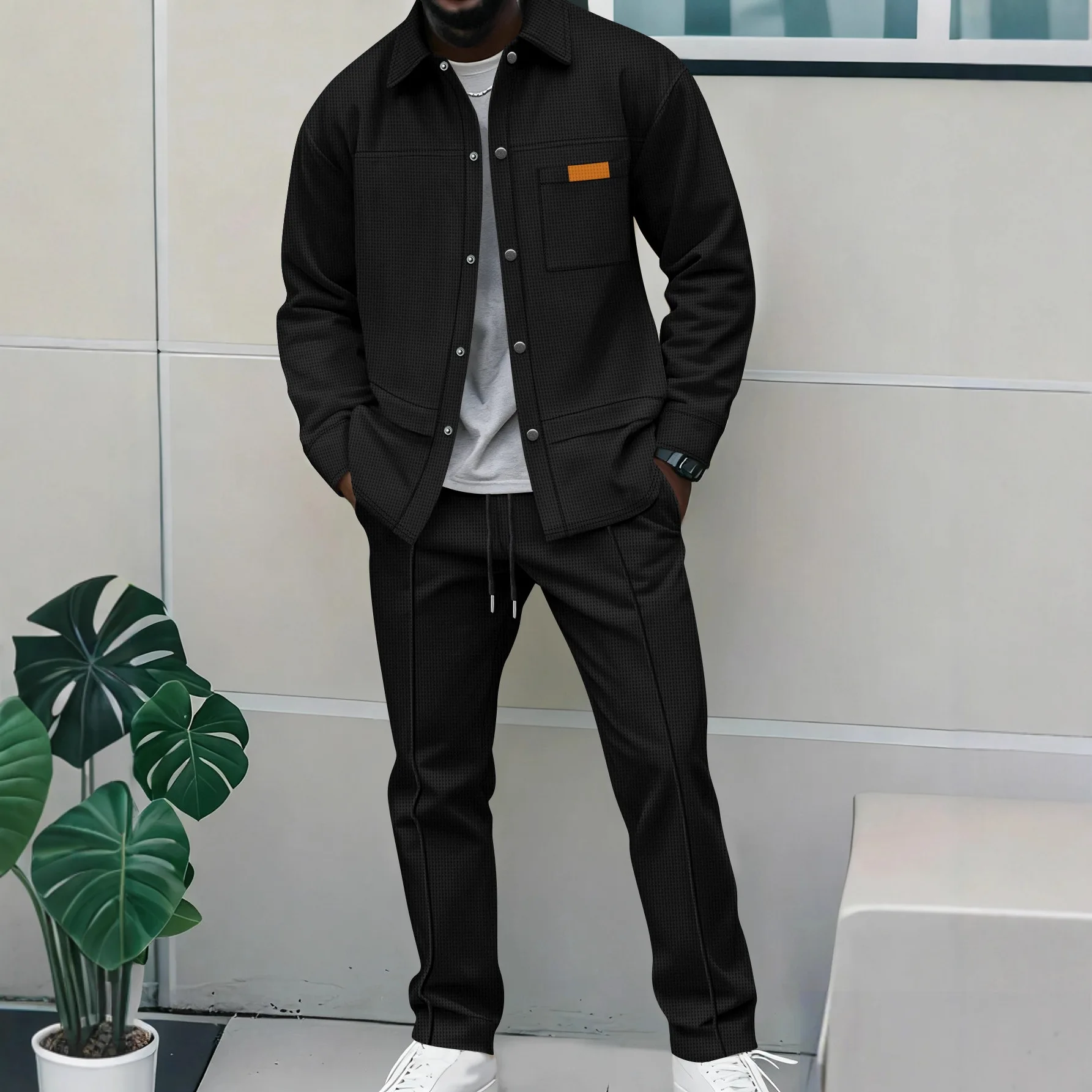 طقم جاكيت رجالي رسمي قطعتين