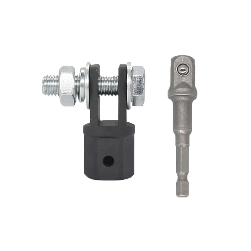 

1/2 Inch Scissor Jacks Adaptor Drive Impact Wrench Adapter Tool Jack Shear Chrome Vanadium Steel Ball Joint Rod