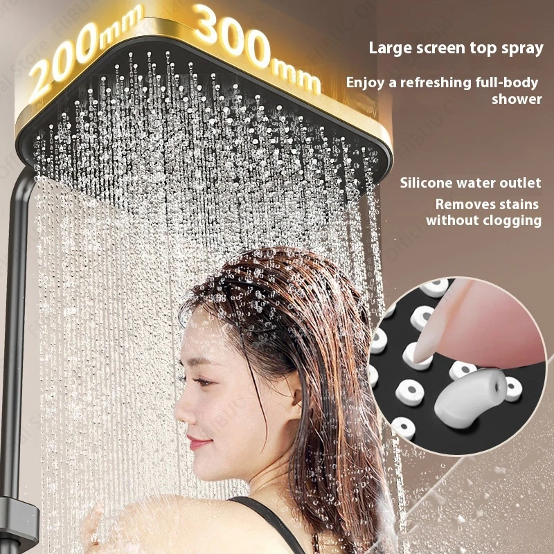 Mophorn Ensemble De Robinetterie De Douche, Système De Douche à 3