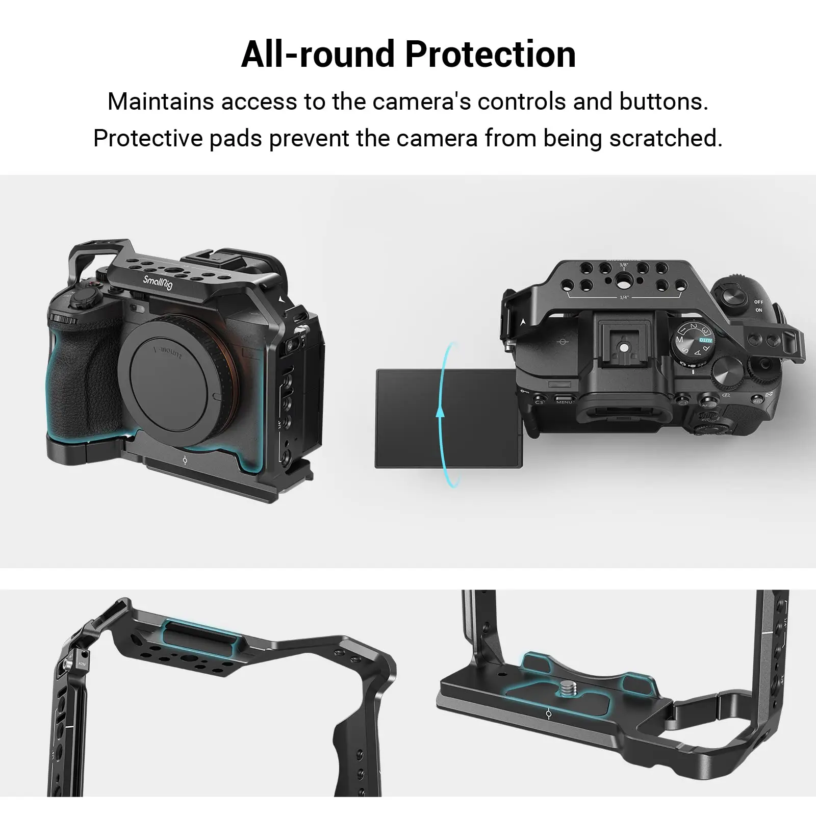 SMALLRIG Camera Cage for Sony Alpha 7S III / A7S III / A7SIII / A7S3-2999 Buy, Best Price in