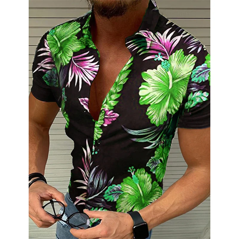 Camisa Ropa Para Tierra Caliente Hombre Camisas Hawaianas Hombre