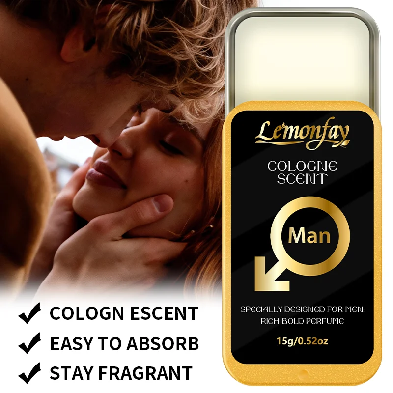 Lemonfay profumo solido da uomo balsamo profumato lunga durata_voghion.com