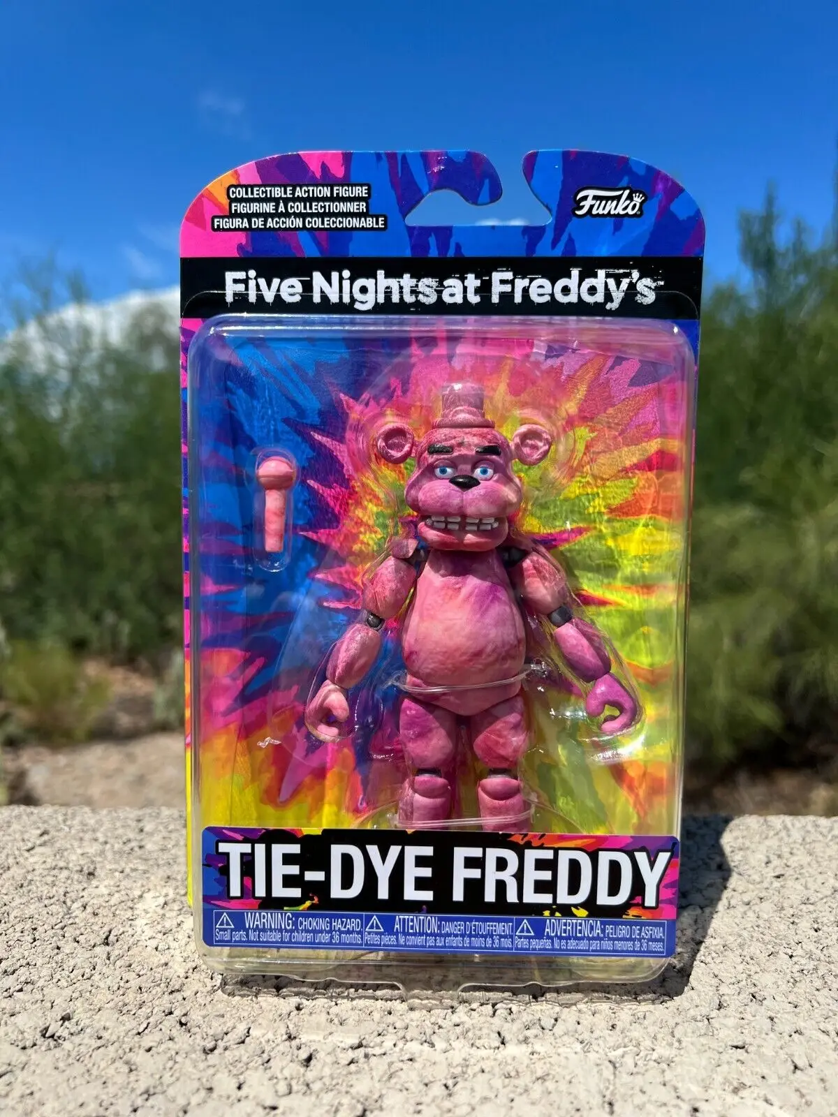 Five Nights Security Breach Series PVC Action Tie-Dye Freddy Bonnie Foxy -  AliExpress