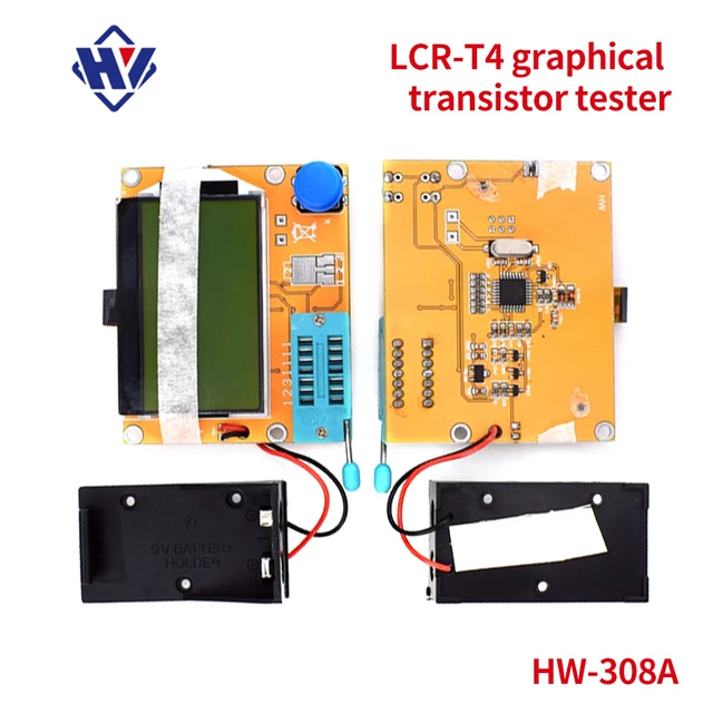 Medidor De ESR Testador Universal De Componentes Eletr&ocirc;nicos LCR-T4 Case E Manual