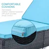 Outdoor Patio Chaise Lounge Chair, with Elegant Reclining Adjustable Backrest, Easy To Assemble, Pool Recliners 6