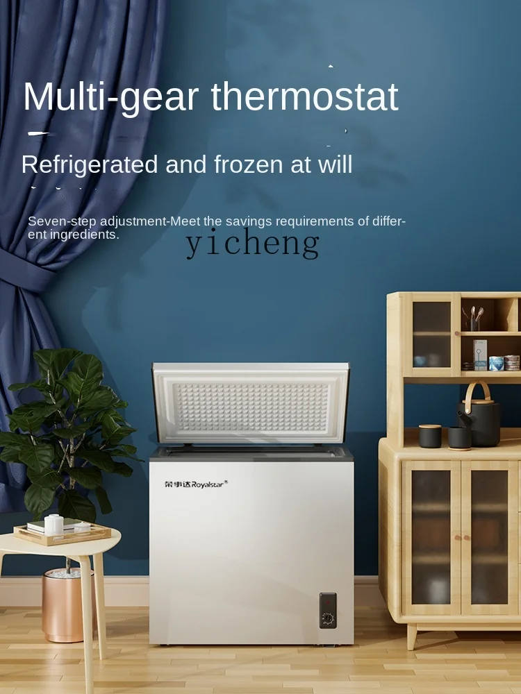 XL Household Small Freezer Single Door Double Door Quick Freezing Cabinet Freezer