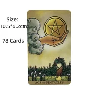 Radiant Wise Spirit Tarot Cards A 78 Rider Deck Oracle English Visions Divination Edition Borad Playing Games 2