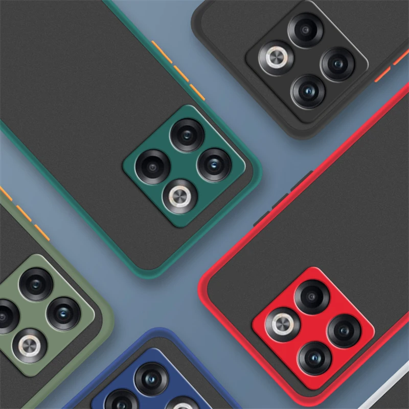 Per Oneplus Ace Pro 5G Custodia Oneplus Ace Pro Cover Paraurti Antiurto Traslucido Opaco In Silicone Per Oneplus Ace Pro 10 T 10 T Case