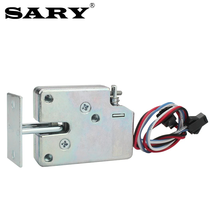 DC small electric control cabinet door lock 5v 12v 24v locker electronic with feedback signal