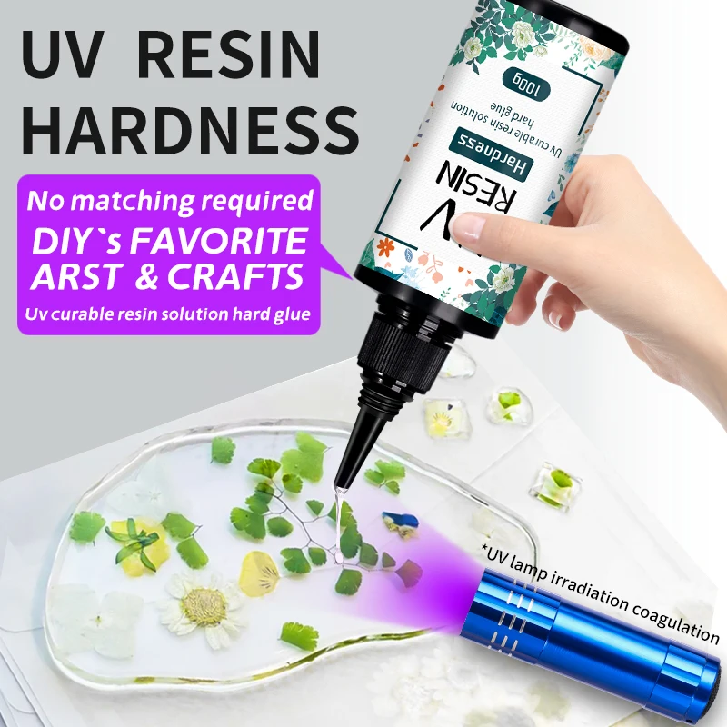 UVResinsGlueLampAdhesiveFastDryingTransparentHighHardness