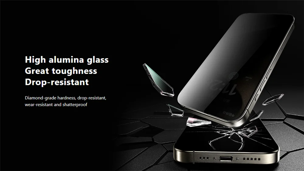 Защитное стекло REMAX Future Series Privacy для iPhone 15 Pro / iPhone 15 Pro Max (WL-03)