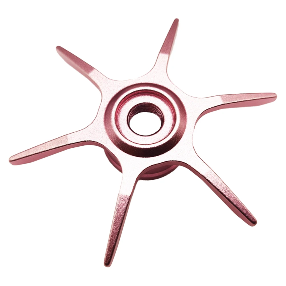 Modifizierte Aluminium-Sternbremse für Abu Max Serie B3B4P3P4P5 Wassertropfenrad Sechs-Stern-Bremse Angelrollen-Zubehör – Detail 17