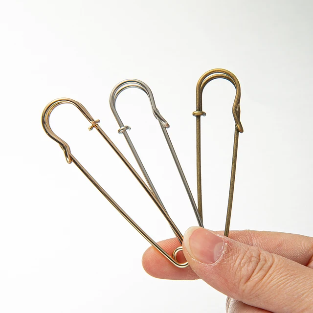 Spilla Da Balia Grande In Acciaio Inox, 12,7 Cm, Extra Large E Resistente, Per Vestiti, Coperte, Arti E Mestieri, Punta Affilata, Antiruggine