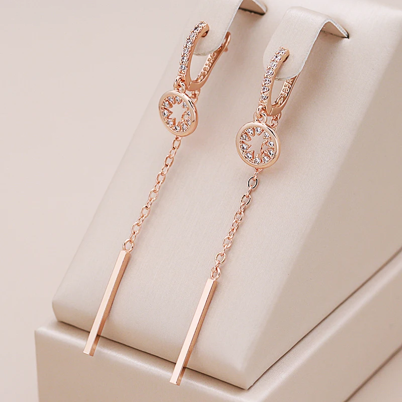 Statement Fashion Leaf Pearl Lange Tropfenohrringe Für Frauen