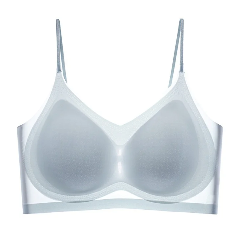 Ultra-Thin Breathable Ice Silk Bra Women' 