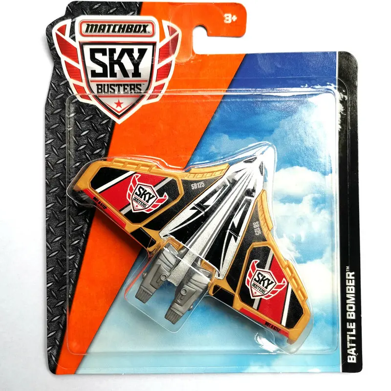 

Matchbox Plane Sky Busters BATTLE BOMBER Metal Collection Alloy Simulation Die-cast Model