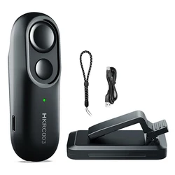 Universal Remote Page Turner and Camera Control for Phones and Kindle Devices (Pink)