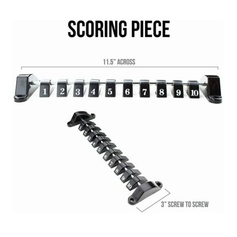 Soccer table accessories 29.3 cm, Black/Silver For Soccer/Air Hockey table