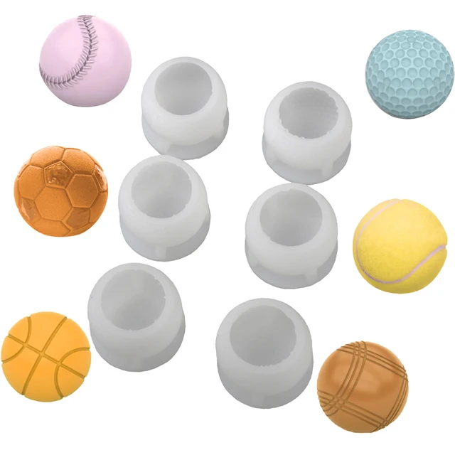 Basketball Football Baseball Tennis and Golf Ball Design Silicone Cake Mold French Mousse Cake Mould Kitchen Baking Tools Basketball Football Baseball Tennis and Golf Ball Design Silicone Cake Mold French Mousse Cake Mould Kitchen Baking Tools