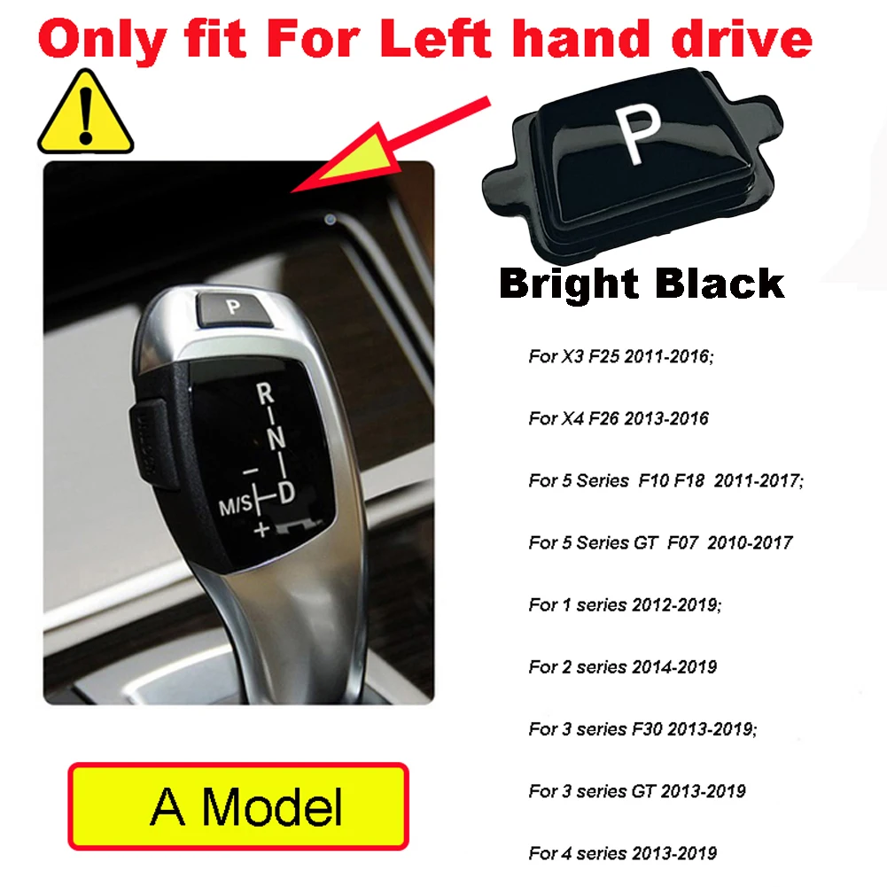 Auto-Zubehör Schalthebel-Knopf P-Parktaste Schalter für BMW 1 2 3 5 6 7 Serie F30 F10 F01 F02 X1 X3 X4 F30 F32 F48 F25 – Detail 1
