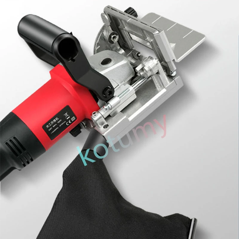 Electric Tenoning Machine Woodworking Slotting Machine Wooden Board Decoration Seamless Splicing Machine Small Domino 6