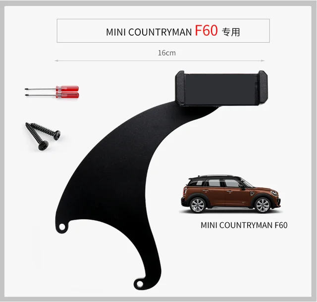 11.11 Car Mobile Phone GPS Holder Bracket Decorations for Mini Cooper  Countryman F60 R56 R55 R60 F55 F54 Accessories Car Styling - Price history  & Review, AliExpress Seller - iJDM Official Store