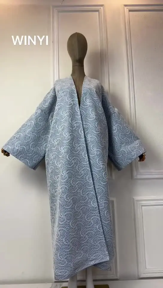 Cardigan da donna a maniche lunghe, aperto sul davanti, con tasca, casual, lungo, tinta unita, a maglia, da donna, a maniche lunghe, per autunno e primavera, Kaki #1, XL