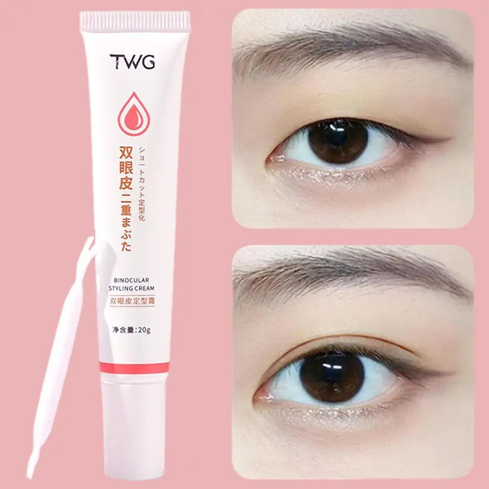 

Double Eyelid Shaping Cream Invisible Double Eyelids Big Eye Natural Lasting Waterproof Lift Eyelid Glue Serum Eye Makeup Tools