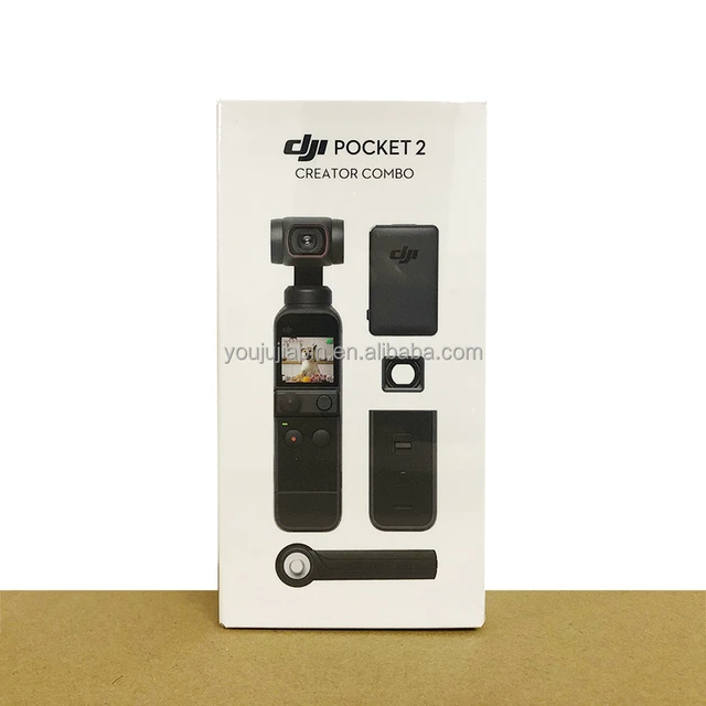 Cámara deportiva  DJI Pocket 2 Creator Combo, 4K, Estabilizador