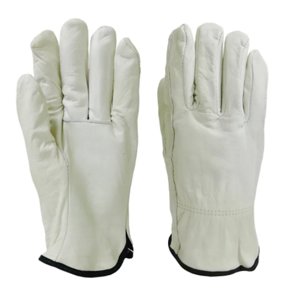 

Home Safety Protective Gloves Machine Repair Gardening Tools Hand Protection Trimming Work Real Leather Driver Driving Gloves