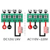 T2310 Programmable Digital Timer Switch Relay Control DC 12V 24V 20A AC 110V 220V 10A Time Controller Delay Relay Board 2200W 3