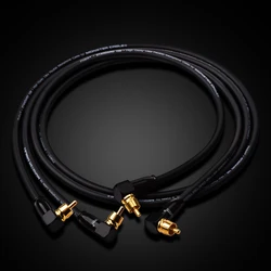 Premium HiFi RCA Stereo Audio Cable - High - Quality 6N OFC Construction - 4 m (L to L(without net))