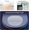 Bidet Toilet Auto Open Close Modern Minimalist Toilet Heated Seat Warm Water Auto Flush Nightlight Electric Elongated 6