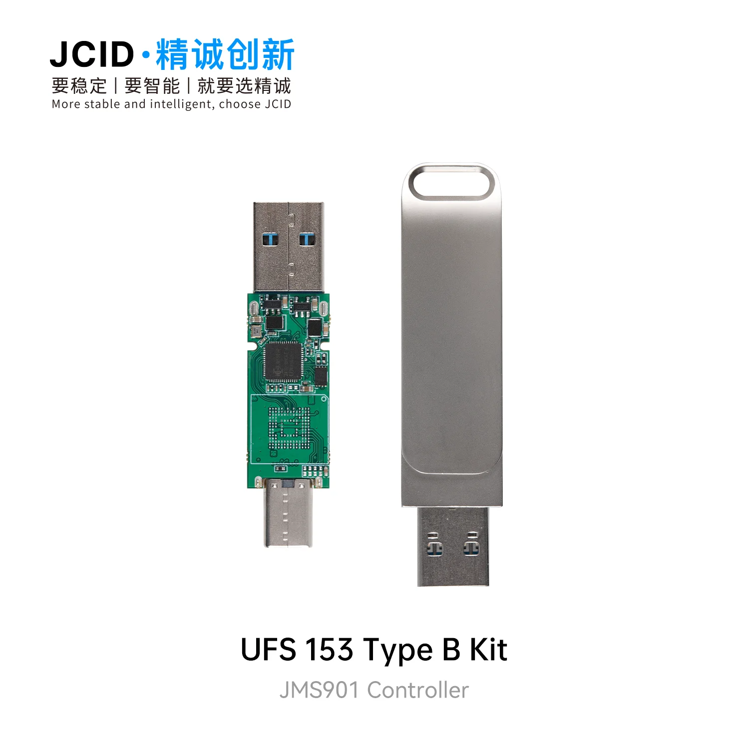 JCID USB 드라이브 변환 키트 U70은 폐폰을 고속 USB 드라이브로 변환할 수 있도록 합니다.