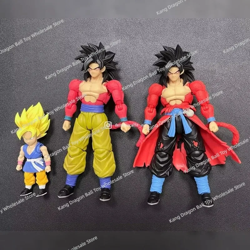 SOFIVMATES フィギュア 4体セット In Stock Demoniacal Fit Dragon Ball Shf Ssj4 Super Saiyan 4